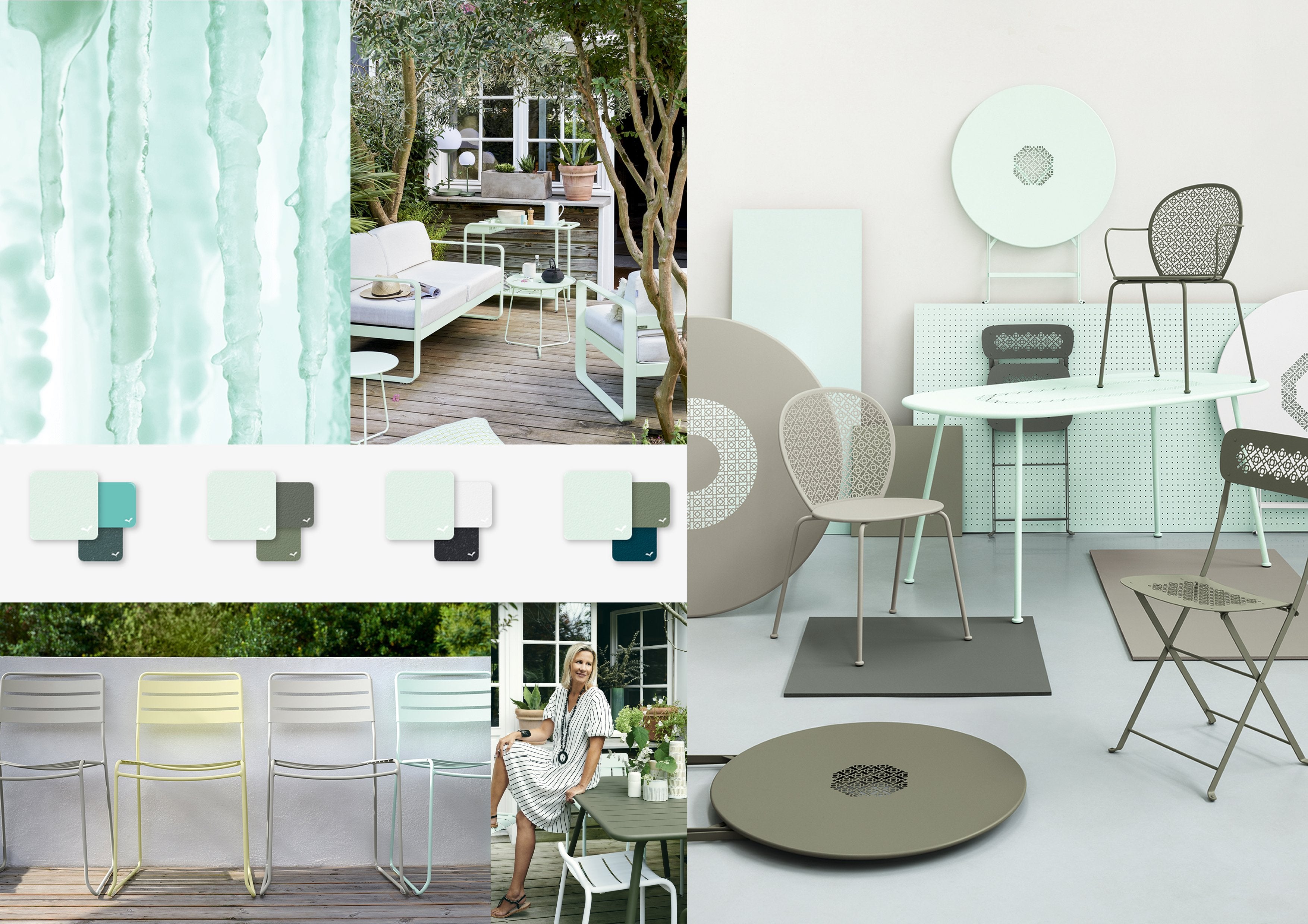 Quelles couleurs choisir pour ma terrasse Fermob ?