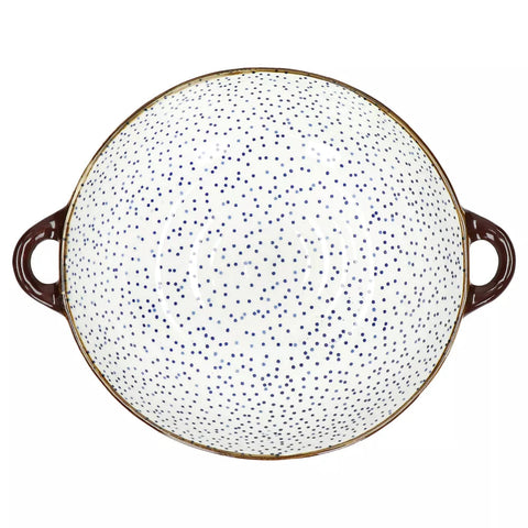 Plat en porcelaine ANAFI grand POMAX COIN DU MEUBLE PARIS