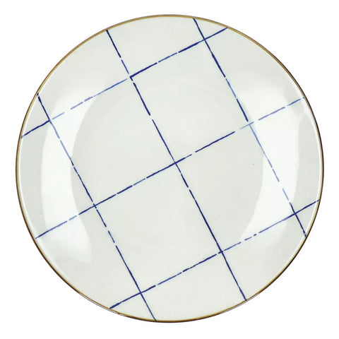 Assiette en porcelaine ANAFI Ø26.5cm POMAX COIN DU MEUBLE PARIS