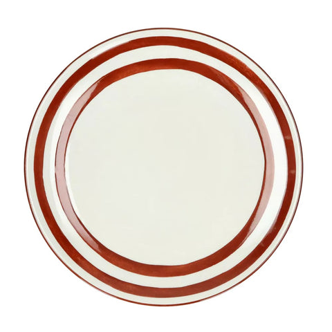 Assiette en porcelaine MYKONOS Ø27cm POMAX COIN DU MEUBLE PARIS