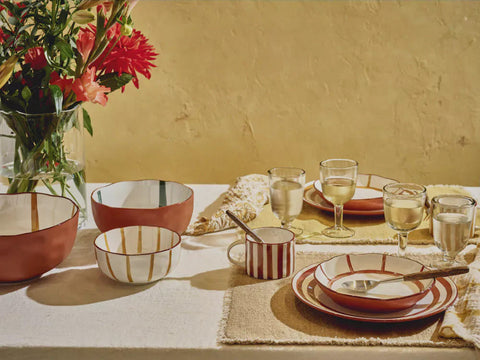 Bol de porcelana MYKONOS Pomax RDM Madrid