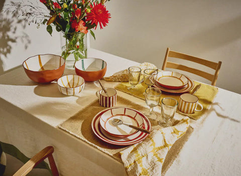Bol de porcelana MYKONOS Pomax RDM Madrid