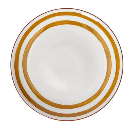 Assiette en porcelaine MYKONOS Ø27cm POMAX COIN DU MEUBLE PARIS