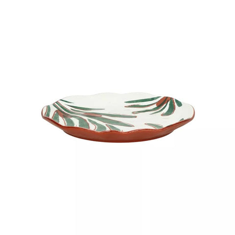 Assiette en porcelaine OLIVES MYKONOS Ø20.3cm POMAX Coin du meuble paris