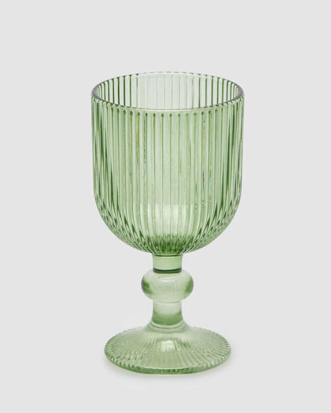 Verre VERT OLIVE Coin du meuble paris