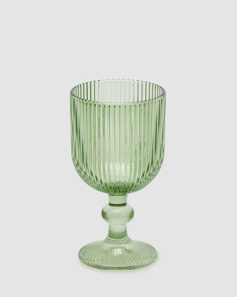 Verre VERT OLIVE Coin du meuble paris