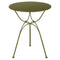 Table Ø 60 cm AIRLOOP en acier pour EXTÉRIEUR de la marque française FERMOB®. Acheter Fermob en ligne. Rincón del Mueble