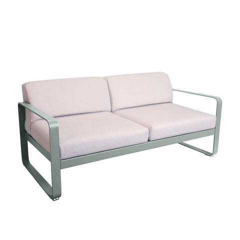 Sofá Bellevie para dos personas cojin PEARL de la marca Fermob. comprar online en rincon del mueble. RDM online