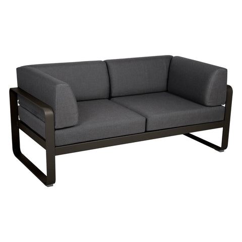 Sofá club BELLEVIE para 2 personas de la marca francesa Fermob. Comprar Fermob online. Rincón del Mueble