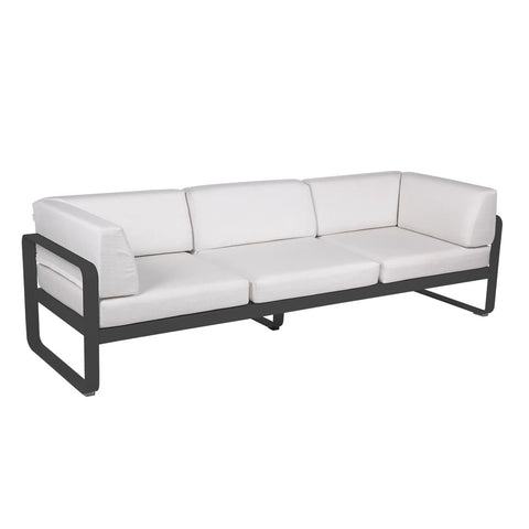 Sofá club BELLEVIE para 3 personas de la marca francesa Fermob. Comprar Fermob online. Rincón del Mueble