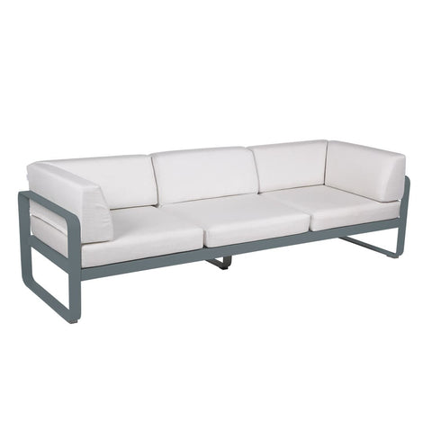 Sofá club BELLEVIE para 3 personas de la marca francesa Fermob. Comprar Fermob online. Rincón del Mueble