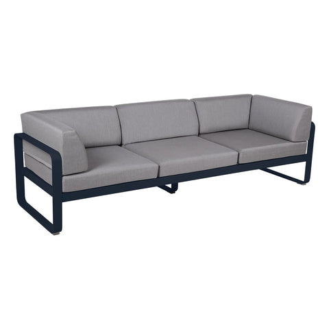 Sofá club BELLEVIE para 3 personas de la marca francesa Fermob. Comprar Fermob online. Rincón del Mueble