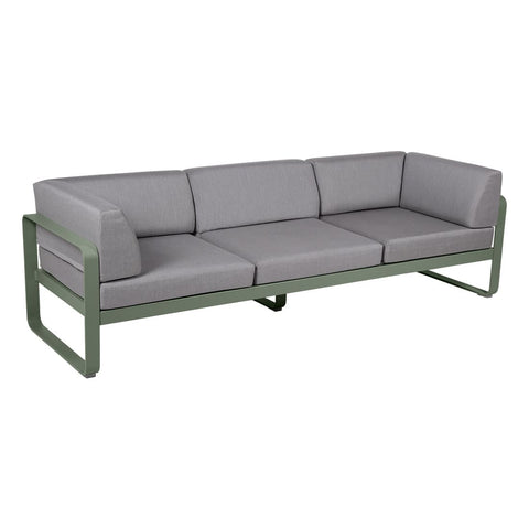 Sofá club BELLEVIE para 3 personas de la marca francesa Fermob. Comprar Fermob online. Rincón del Mueble