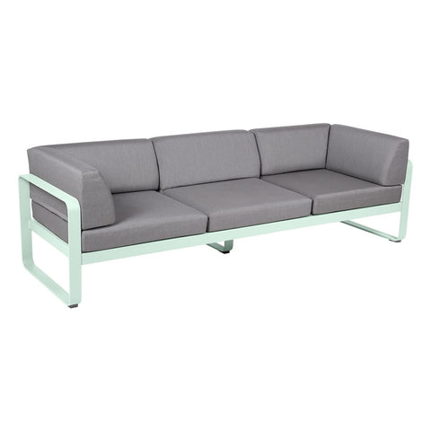 Sofá club BELLEVIE para 3 personas de la marca francesa Fermob. Comprar Fermob online. Rincón del Mueble