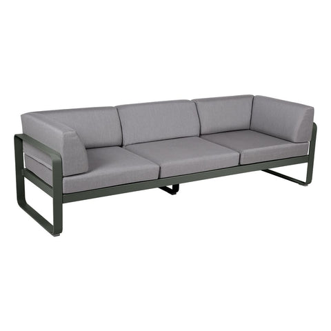 Sofá club BELLEVIE para 3 personas de la marca francesa Fermob. Comprar Fermob online. Rincón del Mueble