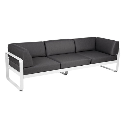 Sofá club BELLEVIE para 3 personas de la marca francesa Fermob. Comprar Fermob online. Rincón del Mueble