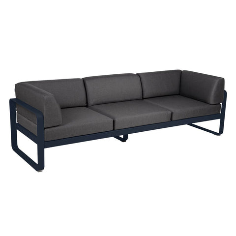 Sofá club BELLEVIE para 3 personas de la marca francesa Fermob. Comprar Fermob online. Rincón del Mueble