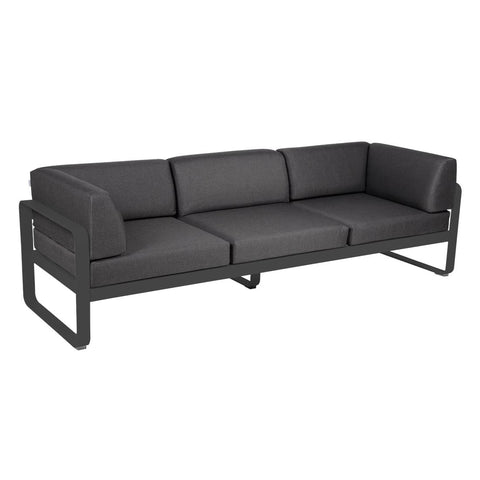Sofá club BELLEVIE para 3 personas de la marca francesa Fermob. Comprar Fermob online. Rincón del Mueble