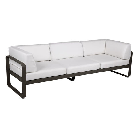Sofá club BELLEVIE para 3 personas de la marca francesa Fermob. Comprar Fermob online. Rincón del Mueble