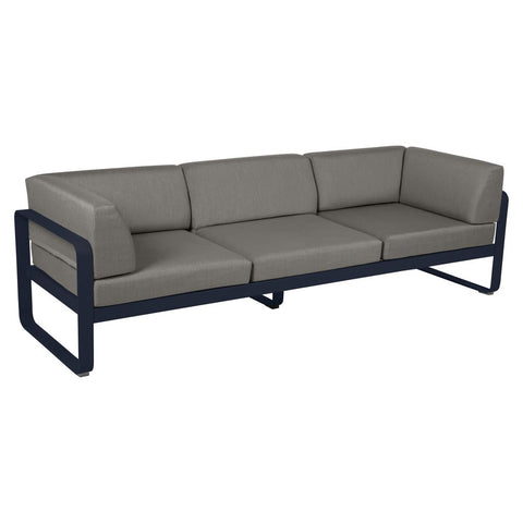 Sofá club BELLEVIE para 3 personas de la marca francesa Fermob. Comprar Fermob online. Rincón del Mueble