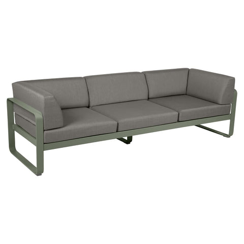 Sofá club BELLEVIE para 3 personas de la marca francesa Fermob. Comprar Fermob online. Rincón del Mueble