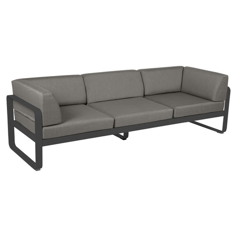 Sofá club BELLEVIE para 3 personas de la marca francesa Fermob. Comprar Fermob online. Rincón del Mueble