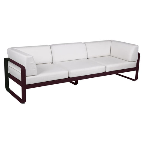 Sofá club BELLEVIE para 3 personas de la marca francesa Fermob. Comprar Fermob online. Rincón del Mueble