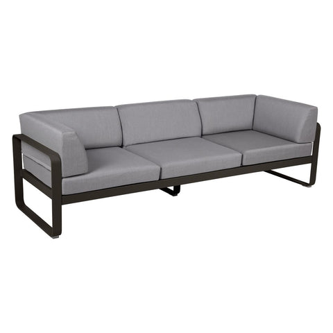 Sofá club BELLEVIE para 3 personas de la marca francesa Fermob. Comprar Fermob online. Rincón del Mueble
