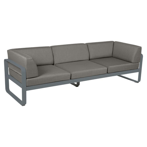 Sofá club BELLEVIE para 3 personas de la marca francesa Fermob. Comprar Fermob online. Rincón del Mueble