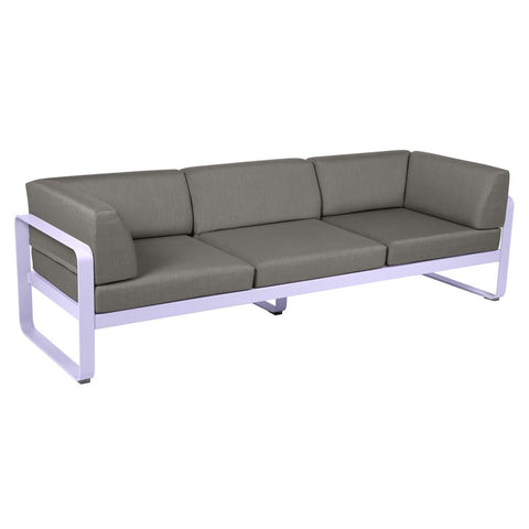 Sofá club BELLEVIE para 3 personas de la marca francesa Fermob. Comprar Fermob online. Rincón del Mueble