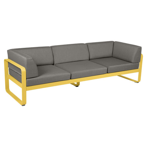 Sofá club BELLEVIE para 3 personas de la marca francesa Fermob. Comprar Fermob online. Rincón del Mueble