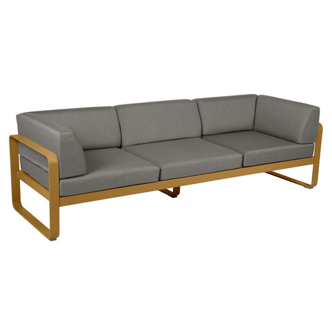 Sofá club BELLEVIE para 3 personas de la marca francesa Fermob. Comprar Fermob online. Rincón del Mueble
