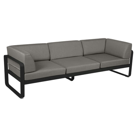 Sofá club BELLEVIE para 3 personas de la marca francesa Fermob. Comprar Fermob online. Rincón del Mueble