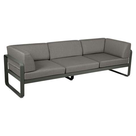 Sofá club BELLEVIE para 3 personas de la marca francesa Fermob. Comprar Fermob online. Rincón del Mueble