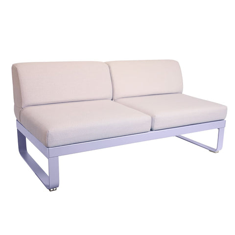 Modulo central BELLEVIE 2 plazas cojín PEARL de la marca fermob. comprar online en rincon del mueble. RDM online