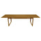 Table extensible à deux rallonges BIARRITZ de 200/300 x 100 cm. Collection Fermob. Acheter meubles en ligne d’extérieur et d’intérieur. 