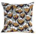 Coussin d’extérieur BOUQUET SAUVAGE, tulipe de 44x44 cm FERMOB