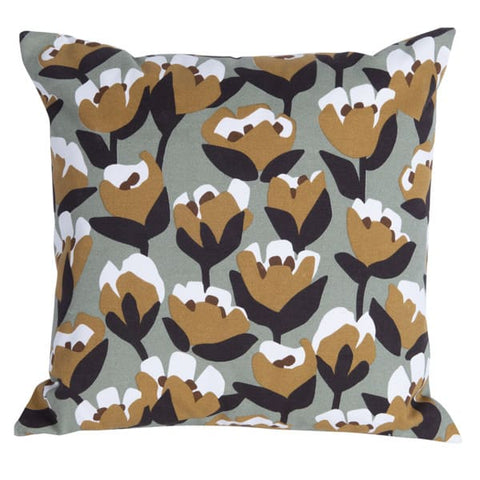 Coussin d’extérieur BOUQUET SAUVAGE, tulipe de 44x44 cm FERMOB