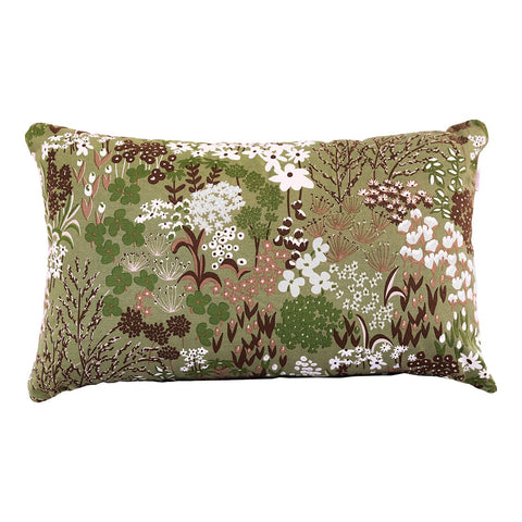 Coussin d’extérieur BOUQUET SAUVAGE, châmpetre de 68x44 cm