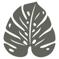 Dessous de plat en métal MONSTERA de 24x22cm