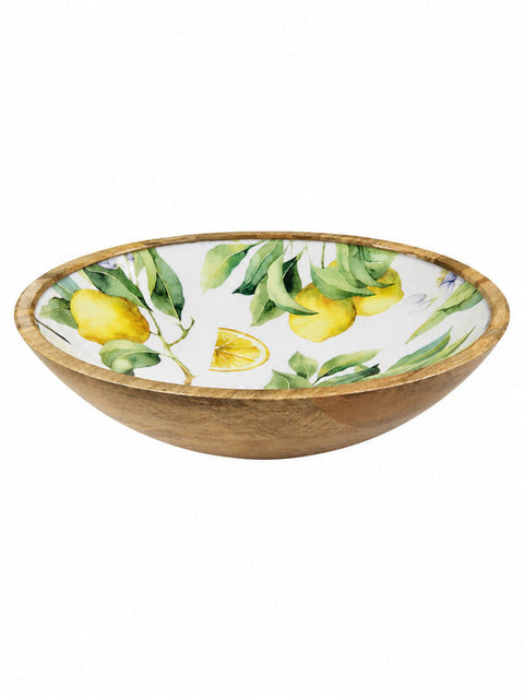Bol en bois CITRONS