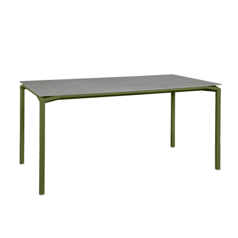 Mesa calvi mineral 160x80cm de la marca fermob. comprar online en rincon del mueble