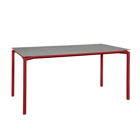 Mesa calvi mineral 160x80cm de la marca fermob. comprar online en rincon del mueble