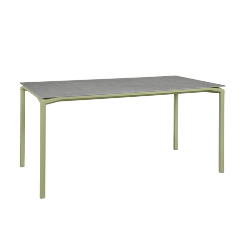 Mesa calvi mineral 160x80cm de la marca fermob. comprar online en rincon del mueble