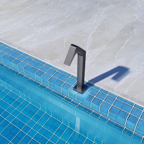 Cascade pulvérisante pour piscine NIAGARA 6cm gri cobalt POOLIMEX COIN DU MEUBLE