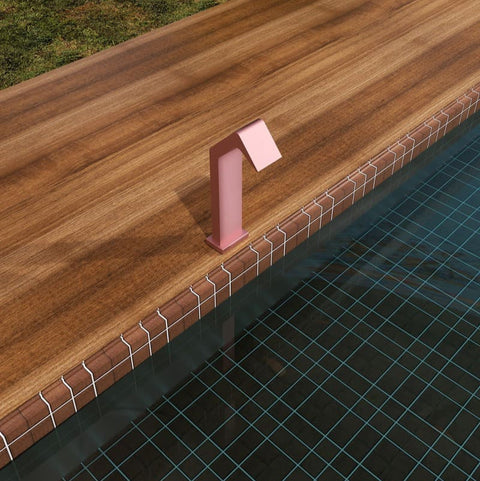 Cascade pulvérisante pour piscine NIAGARA 15cm rose corail POOLIMEX COIN DU MEUBLE PARIS