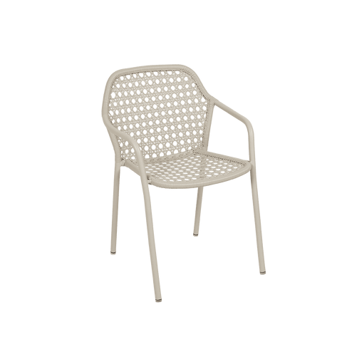 silla con reposabrazso Croisette de la marca Fermob. Comprar Fermob online. Rincon del mueble. RDM madrid.