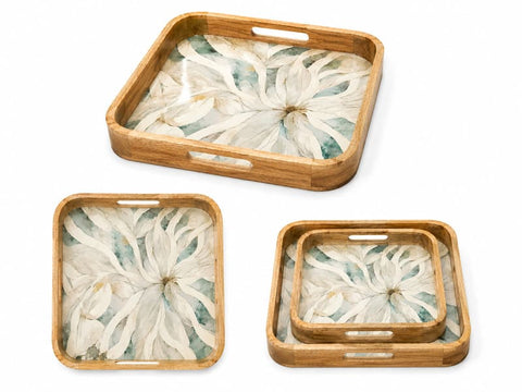 Plateau en bois MAGNOLIAS