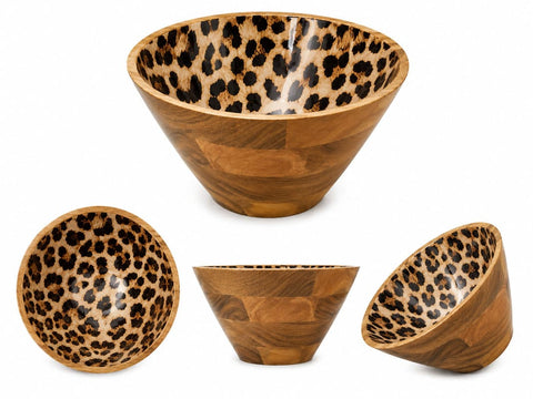 Bol en bois ANIMAL PRINT