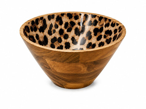 Bol en bois ANIMAL PRINT